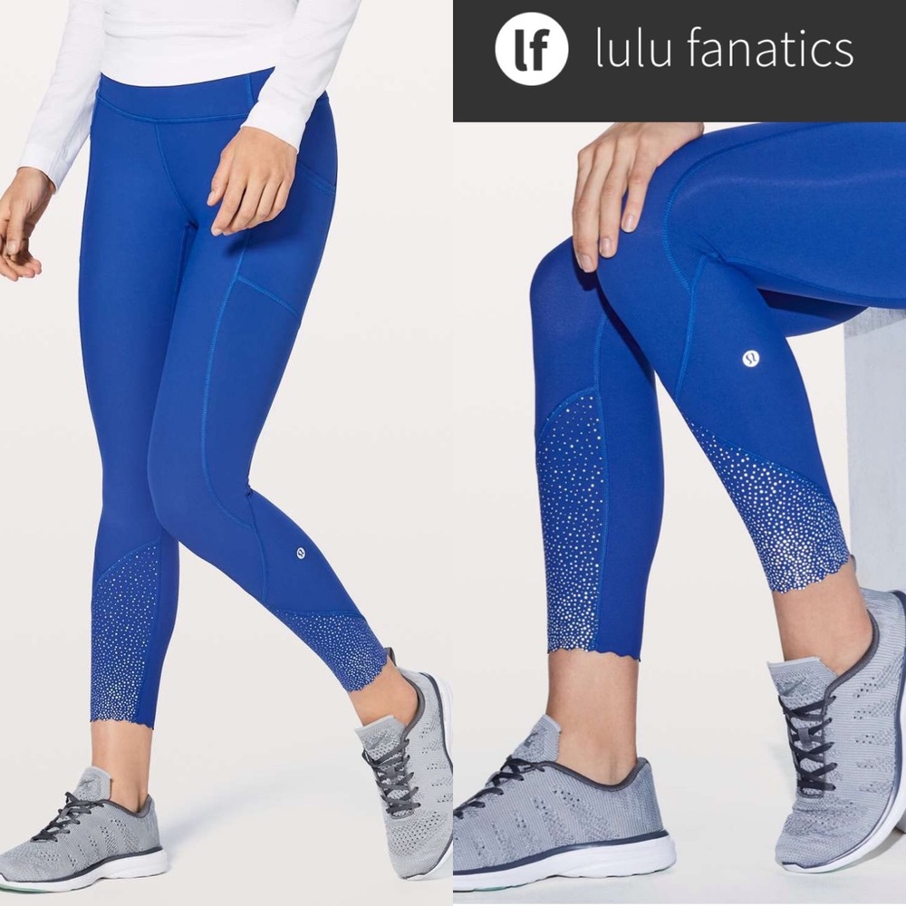 Lululemon Tight Stuff Tight Leggings Jet Blue 2